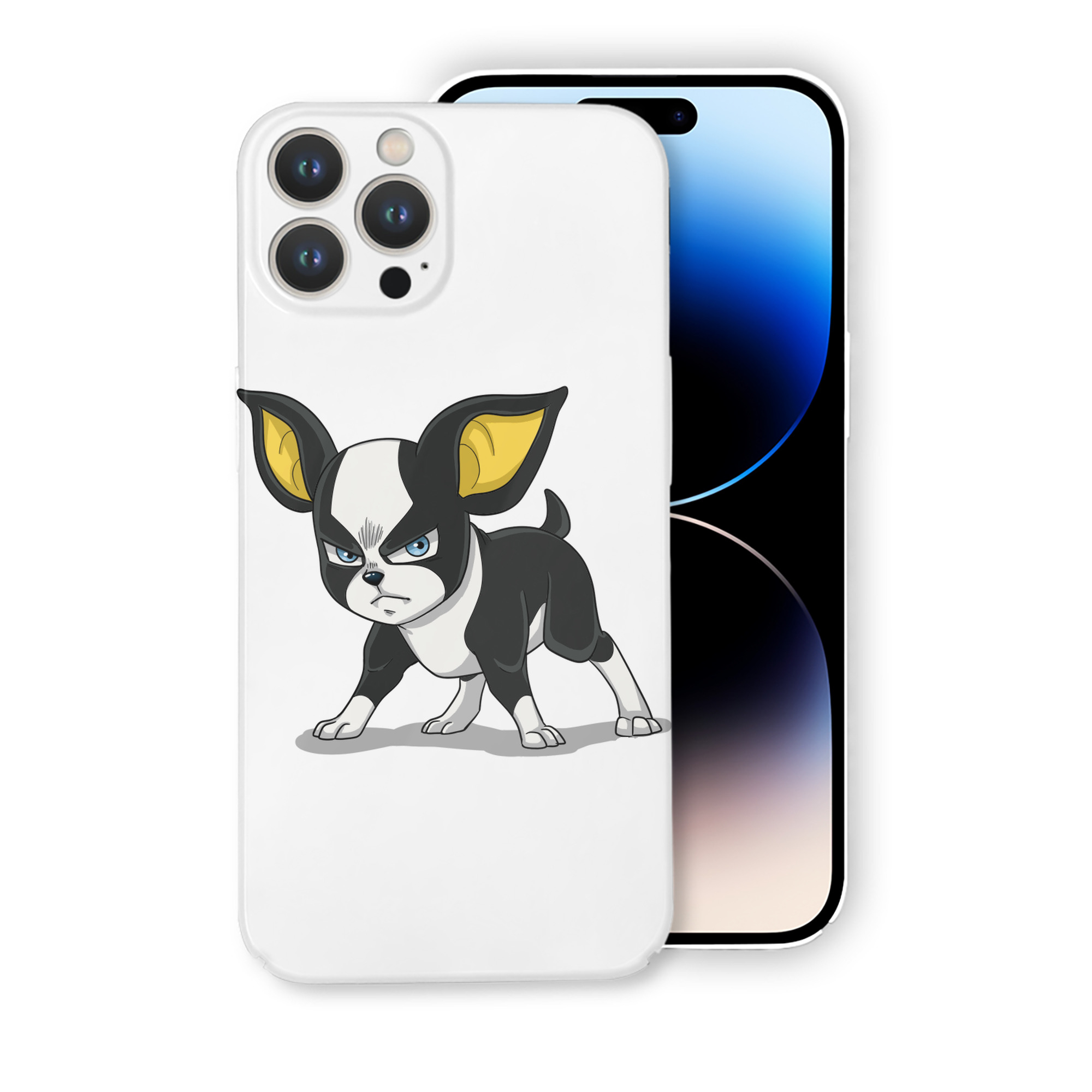 （画像用） ジョジョの奇妙な冒険 イギー JoJo's Bizarre Adventure Iggy 【iPhone 14シリーズ対応】ハードケース